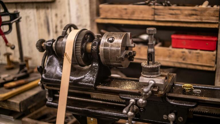 Linha de produção industrial