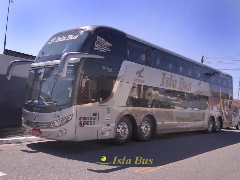 Aluguel de ônibus fretado